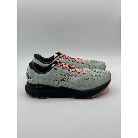 Brooks Shoes - Brooks Ghost 16 Women Running Shoes Surf/Flower/Whitecapsize 8.5